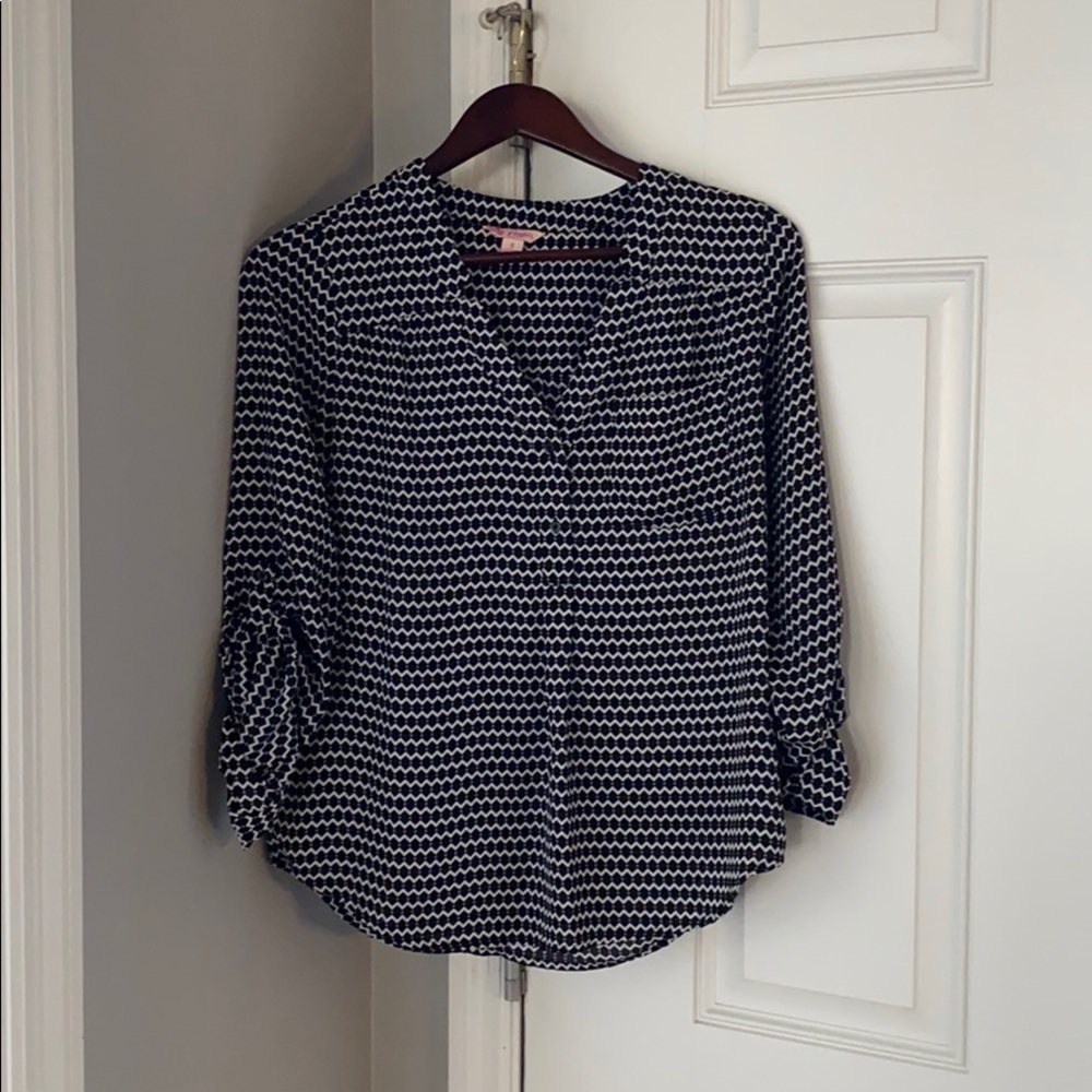 Cute Geometric Pattern Top!